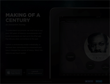 Tablet Screenshot of makingofacentury.com